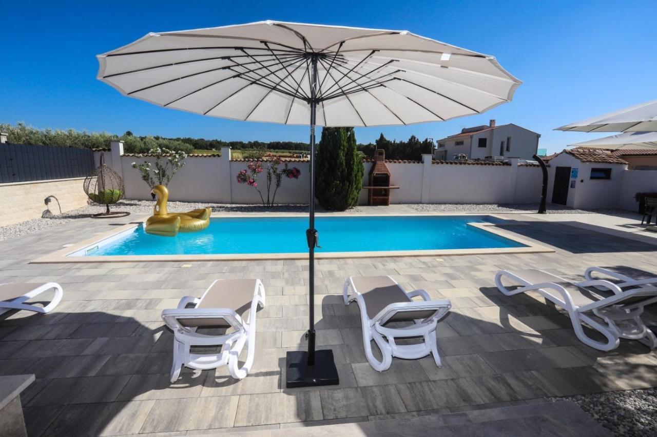 Apartment Nina With Private Pool Nova Vas  外观 照片