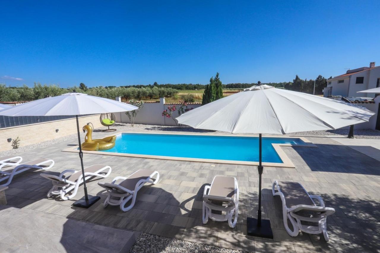 Apartment Nina With Private Pool Nova Vas  外观 照片